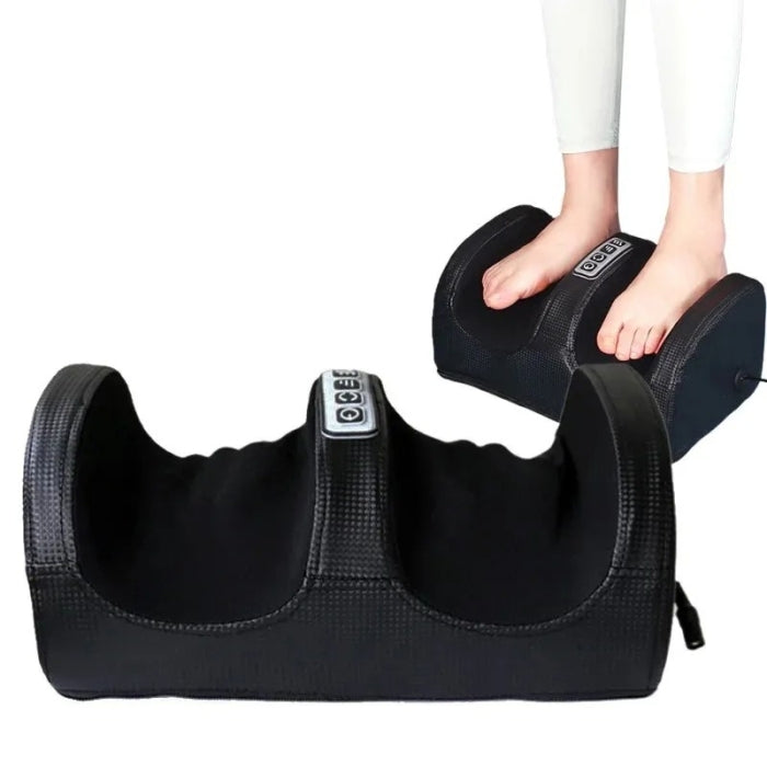 Masseur électrique 3D pour pieds et mollets, 3 niveaux, avec chaleur